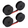 2Pack Typewriter Ribbon Twin Spool Typewriter Ribbon Red and Black Twin Spool Replacement Pack for Most Typewriter. 