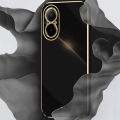 Tokifu For Realme C67 4G Deluxe Fashion 6D Electroplate Border Shiny Phone Back Cover Soft Silicone Case.