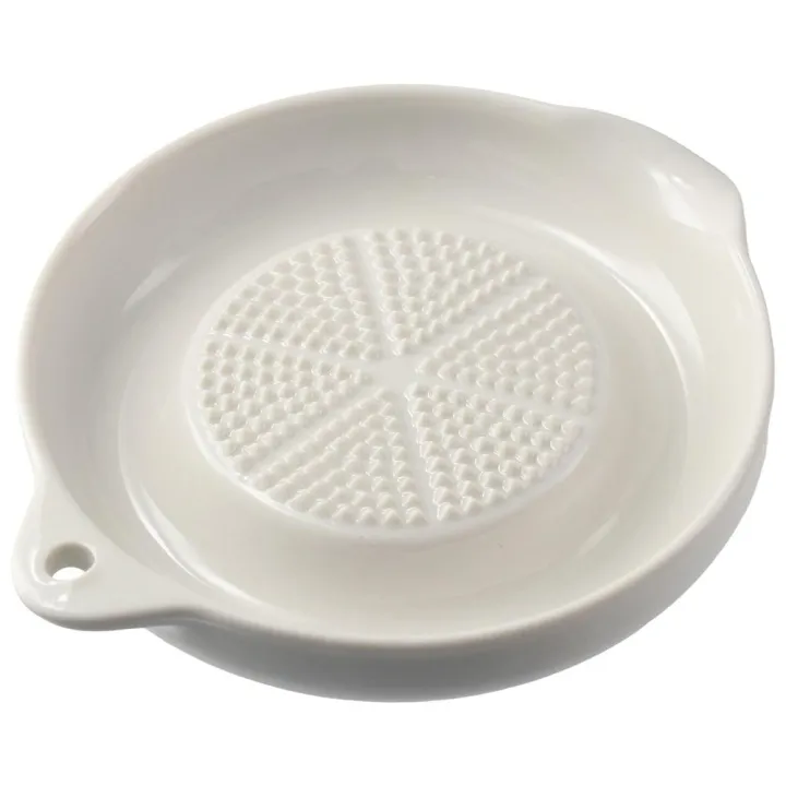 White%20Ceramics%20Grater%20Plate%20Cleanable%204.37*3.62*0.8%20Inch%20Ceramic%20Ginger%20Puree%20Grinder%20Grinding%20Tool%20Garlic%20Grinding%20Wasabi%20Grater%20Garlic%20-%20Image%207