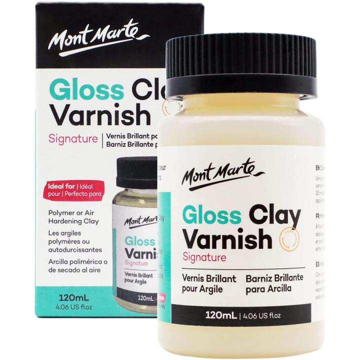 Mont Marte Clay Varnish Gloss 120ml