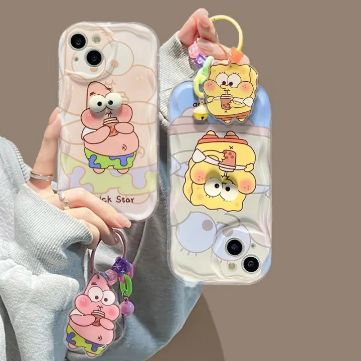 Big%20Eyes%20SpongeBob%20Cartoon%20TPU%20Soft%20Phone%20Case%20For%20iPhone%2011%2012%20Mini%2013%20Pro%20Max%2014%20Pro%2015%20Pro%20X%20XS%20Max%20XR%207%208%20Plus%20With%20Pendant%20-%20Image%206