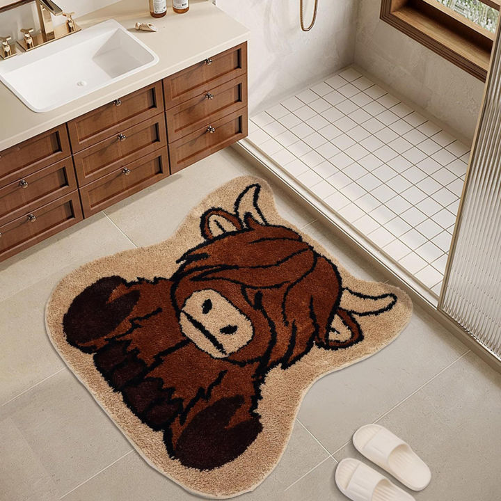 Front%20Door%20Mat%20Adorable%20Animal%20Shaped%20Funny%20Cow%20Door%20Mat%20Non-slip%20Welcome%20Rug%20for%20Homes%20Stylish%20Front%20Door%20Mat%20-%20Image%203