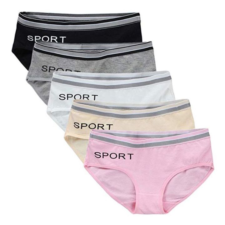 5Pcs/Lot Girls Panties Cotton Underwear Underpants Teenage Kids Panties Children Short Briefs