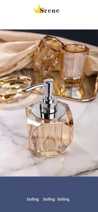 Crystal%20Hand%20Wash%20Dispenser%20220%20ml%20Soap,%20Conditioner,%20Shampoo,%20Gel,%20Liquid%20Dispenser%20-%20Image%206