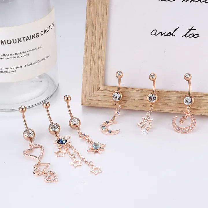 PantiesPantiesHeart%20Dangled%20Belly%20Button%20Rings%20Belly%20Piercing%20Ombligo%20Stainless%20Steel%20Navel%20Barbell%20Planet%20Moon%20Navel%20Piercings%20for%20Women%20-%20Image%205