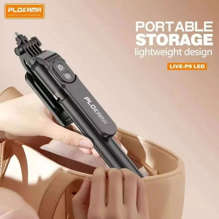 PLOKAMA%20K10%20PRO/P9%20PRO%20LIVE%20LED%20Selfie%20Stick%20Portable%20Tripod%20200cm%203%20in%201%20Bluetooth%20Remote%20-%20LIVE%20BROADCAST%20STAND%20l%20LIVE-K10%20LED%20l%206.5Fit%20l%20Interface%20+%20camera%20I%20interface%20+%20Ring%20light%20Fill%20Light%20Color:%20Cold%20light,%20Warm%20light,%20Natural%20light%20SELFIE%20STICK%20-%20Image%207