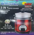Miyako 3 in 1 Electric Rice Cooker 3 Ltr | ASL-300-KND-RED | Miyako 3 LTR Double Pot Rice Cooker ASL-300 YLD. 