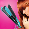 Kemei KM-2209 Hair Straightener Professional 2 in 1 Ionic Straightening Iron & Curler Styling Tool Curling Irons Hair. 