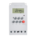 AC 220V 25A Electronic Timer Programmable Digital Timer with LCD Display Clock Din Rail Electronic Timer Time Switch Controller.