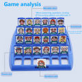 Who Is It Classic Board Games Interactive Party Game Family Memory Guessing Game.