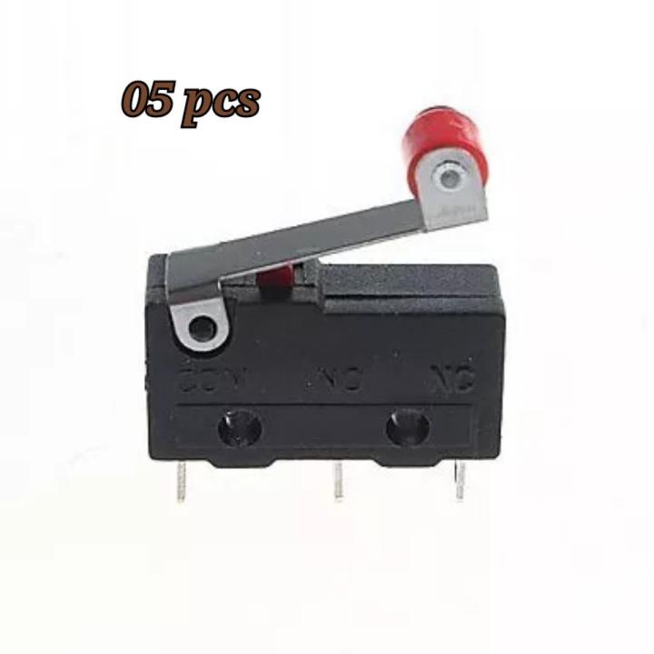 3pcs%205amp%20Micro%20Roller%20Lever%20Arm%20Normally%20Open%20Close%20Limit%20Switch%20-%20Image%204
