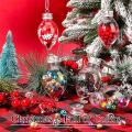 Clear Plastic Bulb Ornaments Christmas Crafts Supplies Fillable Christmas Bulbs Light Bulb Shaped Ornaments DIY Christmas Ornaments. 