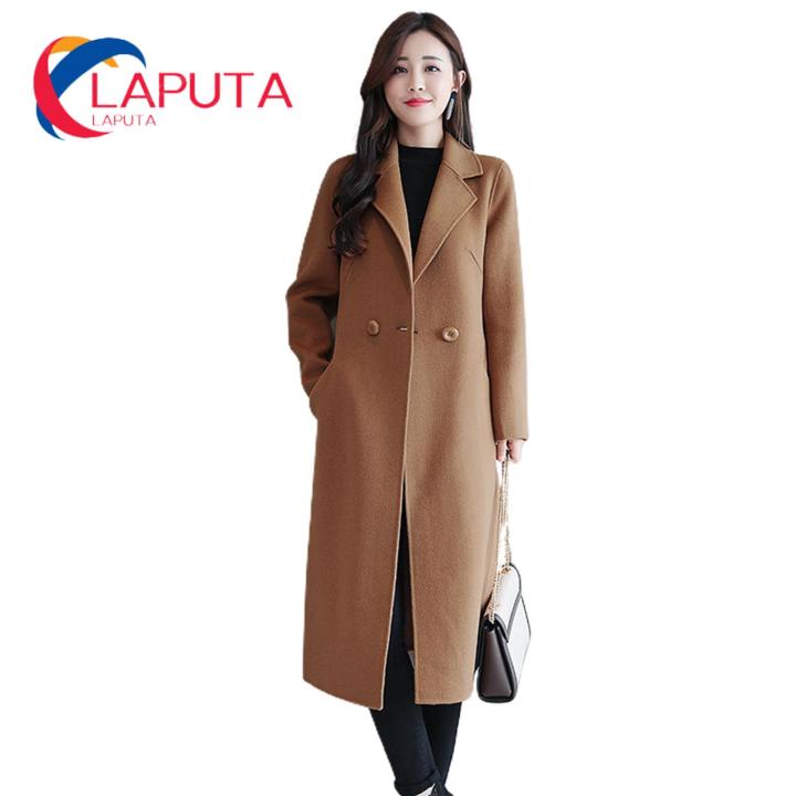Winter%20Overcoat%20Solid%20Color%20Lapel%20Korean%20Style%20Autumn%20Coat%20-%20Image%202