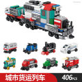 Gift Kaizhi Building Blocks 98276 Hulk Train Assembly Puzzle Electric Rail Train Kids Toys Boys.