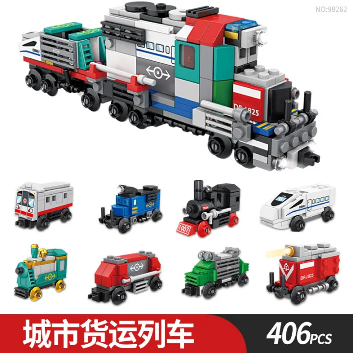 Gift%20Kaizhi%20Building%20Blocks%2098276%20Hulk%20Train%20Assembly%20Puzzle%20Electric%20Rail%20Train%20Kids%20Toys%20Boys%20-%20Image%207