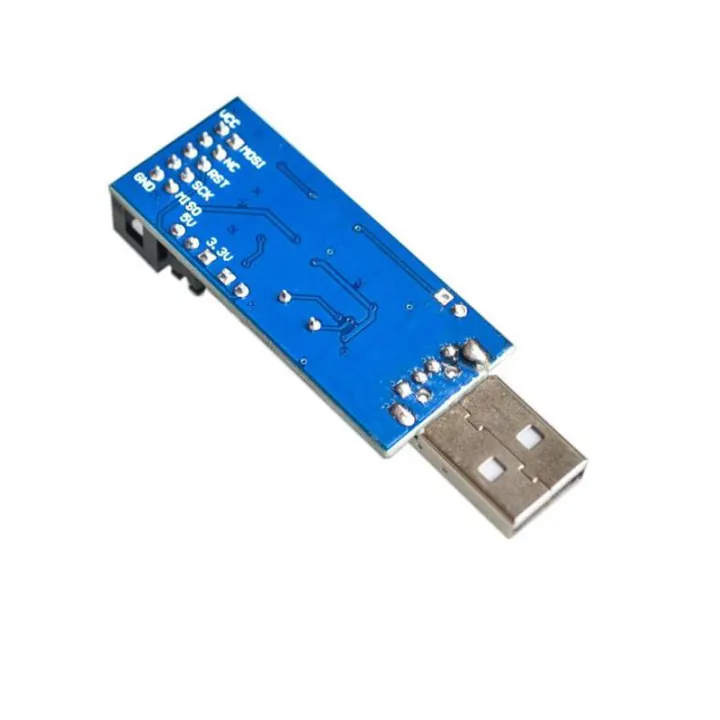 10Pin%20To%206%20Pin%20Adapter%20Board%20+%20USBASP%20USBISP%20AVR%20Programmer%20USB%20ATMEGA8%20ATMEGA128%20ATtiny/CAN/PWM%2010Pin%20Wire%20Module%20DIY%20-%20Image%203