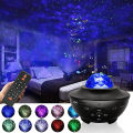 Galaxy Projector Star Starry Sky LED Night Light Projector Bluetooth Speaker Bedroom Lamp Universal Mini LED Lights Projector Light. 