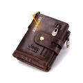 Jeep Black 100% Leather Long Lusting Wallet  For Man - Wallet -Long Wallet. 