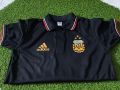 3 star Argentina black polo t shirt. 
