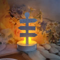 16.2cm Signboard Mold Good Quality White Silica Cement Gypsum Silicone Mold Diy Silicone Mold for Pendant Candle.