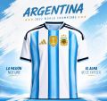 Argentina 3 Star Player Edition Home Jersey 2026 - Imported. 