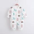 GC Baby Romper Infant Cotton Long Sleeves Cute Printing Breathable Jumpsuit For 0-1 Years Old Boys Girls.