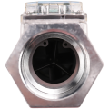 1.5 Inch Digital Turbine Flow Meter LCD Display Fuel Water Flow Meter, Flowmeter Fit for Gasoline Water.