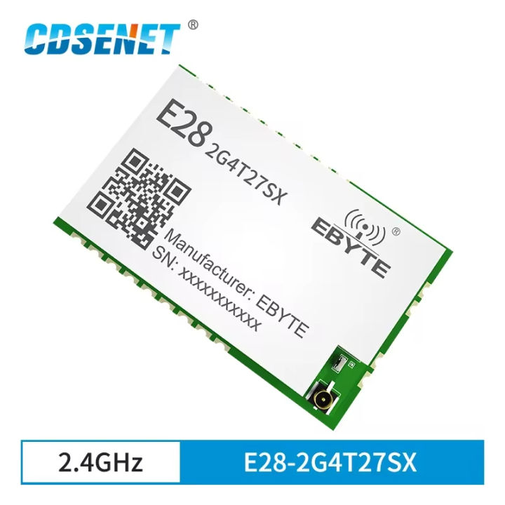 E28-2G4T27SX/2.4G LoRa SX1281 Wireless RF Transceiver Module FLRC GFSK Long Distance 500mW UART Serial Port E28-2G4T27SX