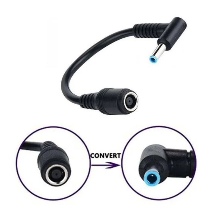 Female%207.4mm%20x%205.0mm%20to%204.5mm%20x3.0mm%20Male%20Charger%20Adapter%20Power%20Connector%20Converter%20Cable%20DC%20Jack%20for%20Dell%20Charge%20Hp%20-%20Image%206