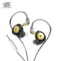 KZ EDX PRO IEM Earphones 1DD 10mm Dual Magnetic Dynamic Driver KZ Headphones HiFi in-Ear Earbuds Wired Earphone. 