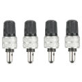 4 Pcs Bicycle Tube Valve Bike Replacement Dunlop Valve Germany Valve Bicycle Wheel Valve Cover Dustproof Car Accessories. 