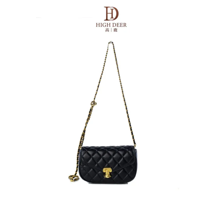 HIGH%20DEER/High%20Deer%E3%80%90Venice%E3%80%91HD0018Women's%20Crossbody%20Bag%20Popular%20Affordable%20Luxury%20Style%20Chain%20Women's%20Bags%20-%20Image%205