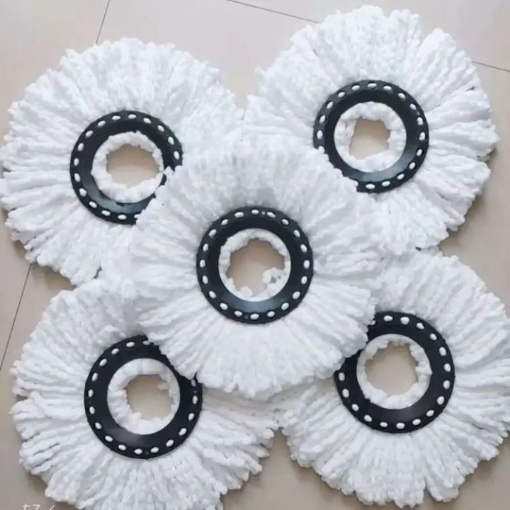1%20pcs%20Rotating%20Round%2016mm%20Mopping%20Head%20Microfiber%20Mop%20Cloth%20Replacement%20refil%20-%20Image%202