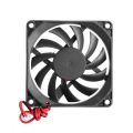 Mini Mini Computer Fans High Quality 12V Oil-containing CPU System Heatsink DC Turbine Black Cooling Cooler Computer. 