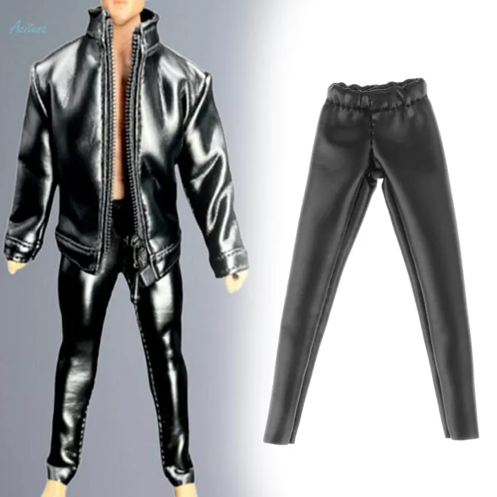 Figure%20Doll%20Trouser%201/12%20Scale%20Soldier%20PU%20Leather%20Pant%20for%206''%20Action%20Figure%20-%20Image%207