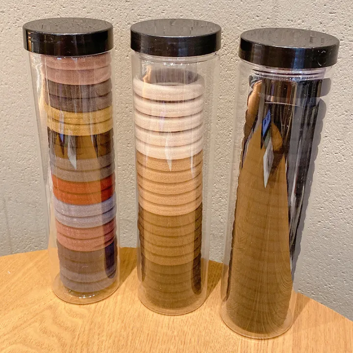 Canned%20simple%20hair%20band%20high%20elastic%20ponytail%20rubber%20band%20hair%20thickened%20hair%20rope%20women's%20summer%20hair%20tied%20Korean%20style%20headband%20-%20Image%202