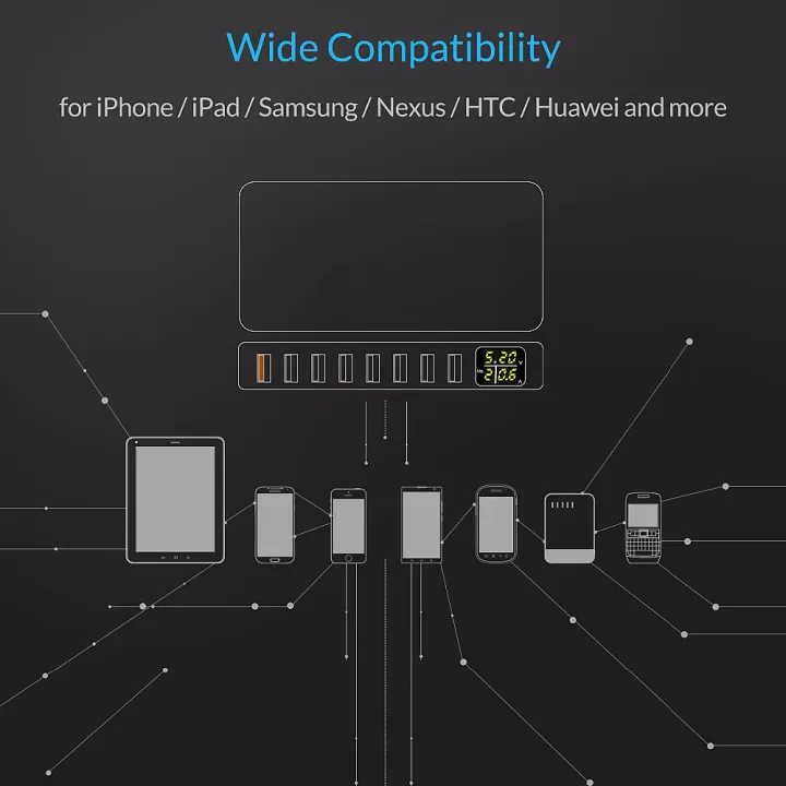 HXSJ%2060W%208A%208-port%20Desktop%20USB%20Smart%20Charging%20Station%20with%20LED%20Display%20Multi-protection%20Smart%20Voltage%20and%20Current%20Recognition%20UK%20-%20Image%206