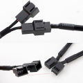 4 Pin Y Splitter Cable 4 Pin PWM Female to 3/4 Pin Motherboard CPU Fan PC Case Demoo. 