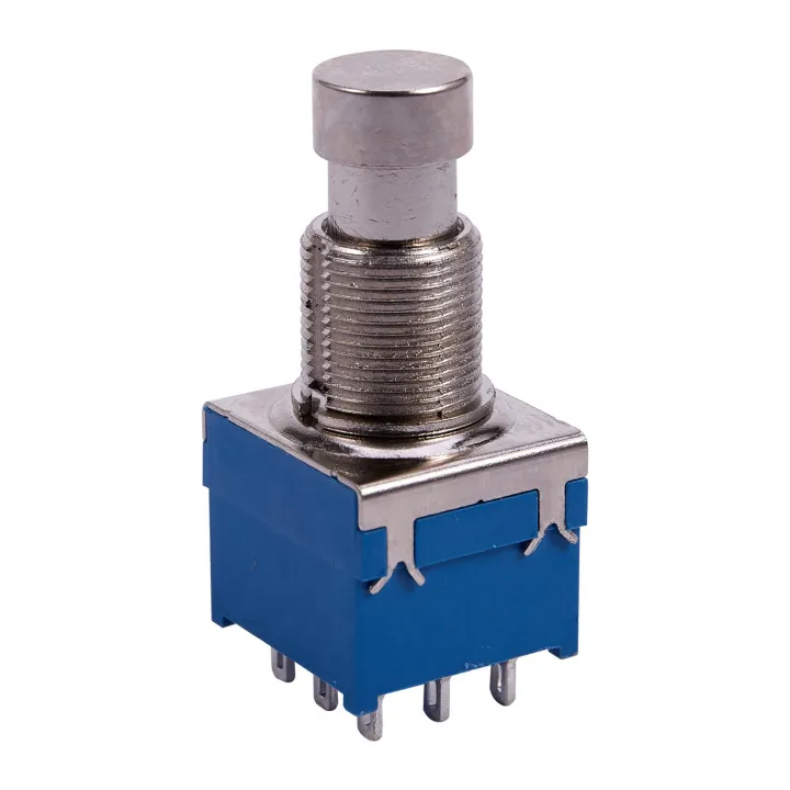 4X%20Guitar%20Effects%203PDT%209-Pin%20Latching%20Stomp%20Pedal%20Footswitch%20Foot%20Switch%20Blue%20-%20Image%204