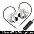 KZ Castor Hifi Headphones Dual Dynamic Driver High-end Tunable Bass Balanced Armature Wired Earbuds Monitor Headphone.