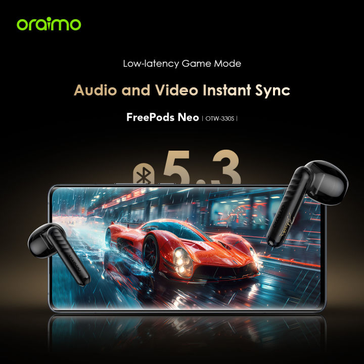 Oraimo%20True%20Wireless%20Earbuds%20Freepods%20Neo%20-%20(OTW-330S)%20Light%20Gold/Mysterious%20Blue%20-%20Image%208