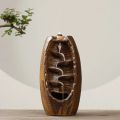 【Hey my home】Backward incense burner stone Glazed Living Room Aromatherapy Diffusers Ornt. 