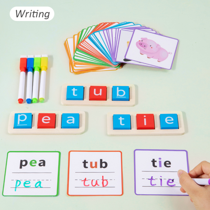 CVC%20Letter%20Spelling%20Block%20Flash%20Cards%20Game%20English%20Words%20Early%20Learning%20Educational%20Puzzle%20Game%20for%20Kids%20Montessori%20Wood%20Toy%20Vnce%20Lncei%20-%20Image%203