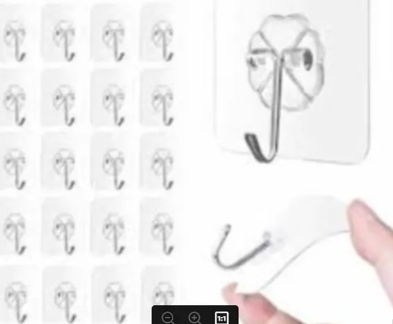 Strong%20Hook%2020%20pcs%20Waterproof%20Transparent%20Wall%20Sticker%20Hanger%20Glue%20Hook%20Storage%20Rack%20Free%20Punching%20Bathroom%20Kitchen%20Tool%20-%20Image%204