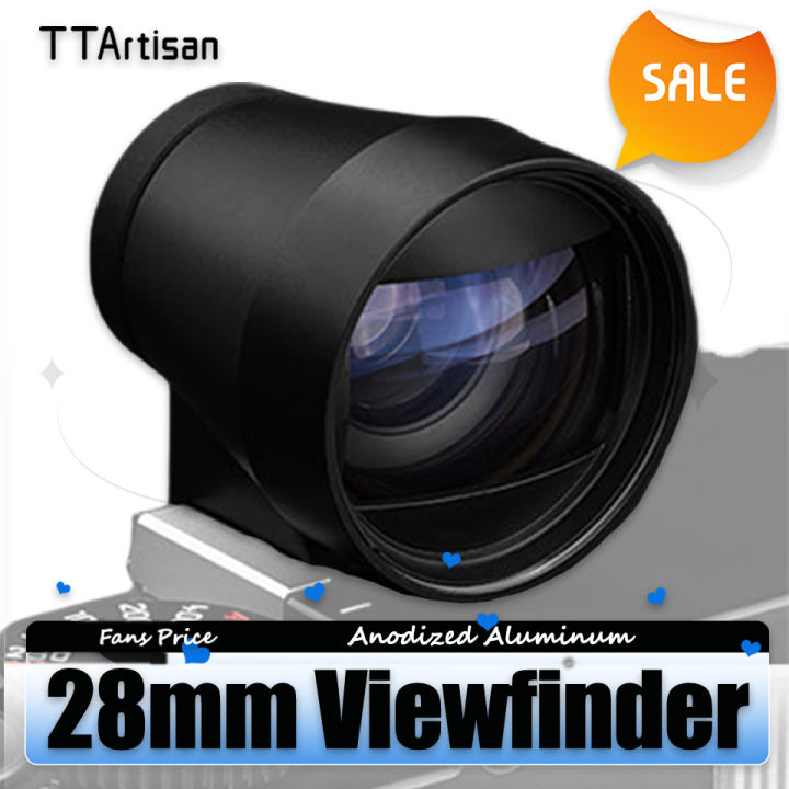 TTartisan 28mm Optical Viewfinder for Leica M9 Ricoh GR III ii GR3 Camera  External Viewfinder Photography Accessories Weight 51g