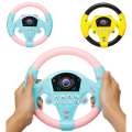 【3C VictoryEagle】Musical Instruments Baby Wheel Puzzle Developing Educational Simulation Steering Wheel Toys For Child Gift. 