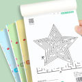 1pc Children's Concentration Maze Training Book, Primary School Students' Educational Toy for Mind Development and Attention Span Playing.