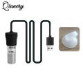 Qiunery Aquarium Heater 20W/25W Adjustable Submersible Mini Fish Tank Heater With Digital Display External Temperature Controller For Freshwater Seawater.