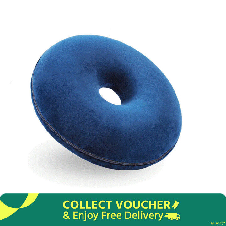 Donut Pillow For Tailbone Pain Relief Cushion Coccyx Cushion Foam Seat Cushion - Pillow