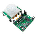 PIR Motion Sensor HC-SR501 IR Sensor Body Module Infrared Motion Sensor Adjust IR Pyroelectric for Arduino and other Projects. 